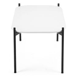 Table d'accueil paperflow mesures MDF laqué blanc