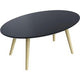 Table d'accueil paperflow scandi mdf laqué noir