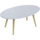 Table d'accueil paperflow scandi mdf laqué blanc