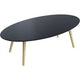 Table d'accueil paperflow scandi mdf laqué noir