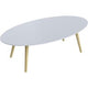 Table d'accueil paperflow scandi mdf laqué blanc
