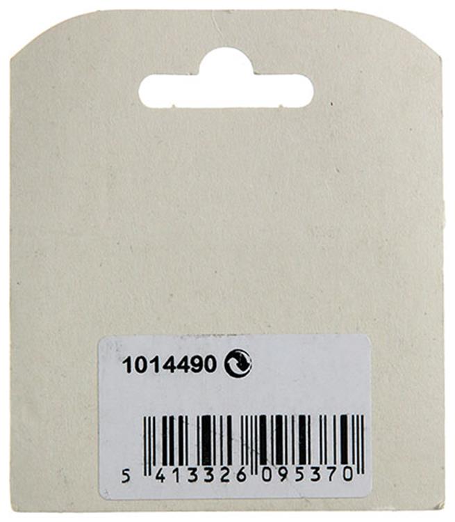 Mack 1014490 - 12 supports d'étagère transparents ø 5 mm | 5 pièces