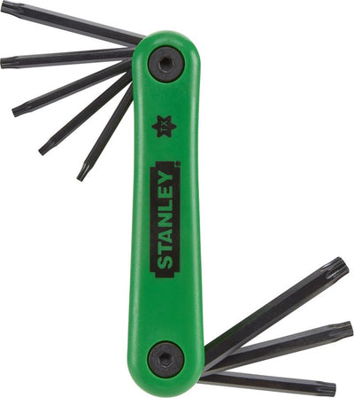 Jeu de clés en L Stanley 8 pièces T9-T40