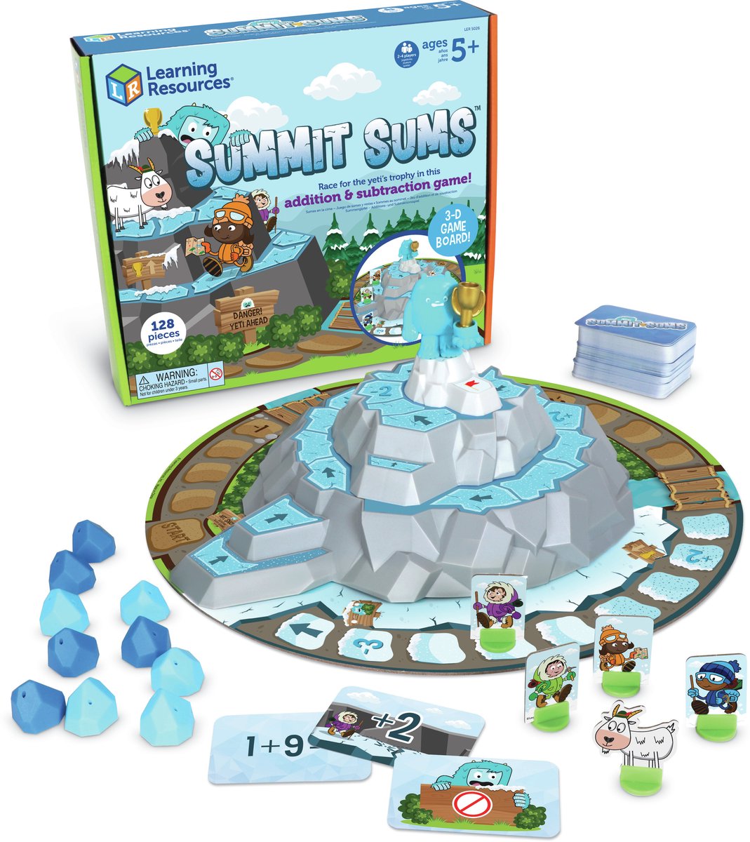 Jeu de mathématiques du sommet des ressources d'apprentissage - 5+