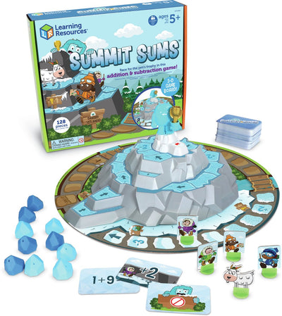 Jeu de mathématiques du sommet des ressources d'apprentissage - 5+