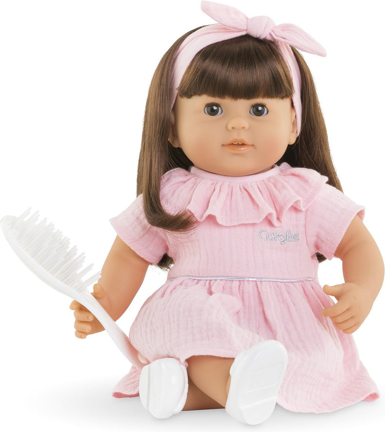 Corolle Mon Grand Poupon Babypop aux cheveux longs Julie, 36 cm