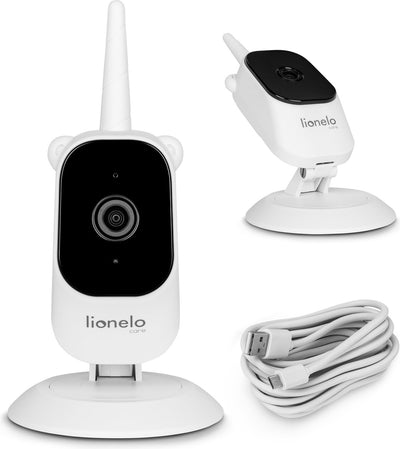 Caméra Lionelo care babyline 3.2 - zoom numérique 3x - communication bidirectionnelle possible - option d'enregistrement - résolution de la caméra : 1920 x 1080 px