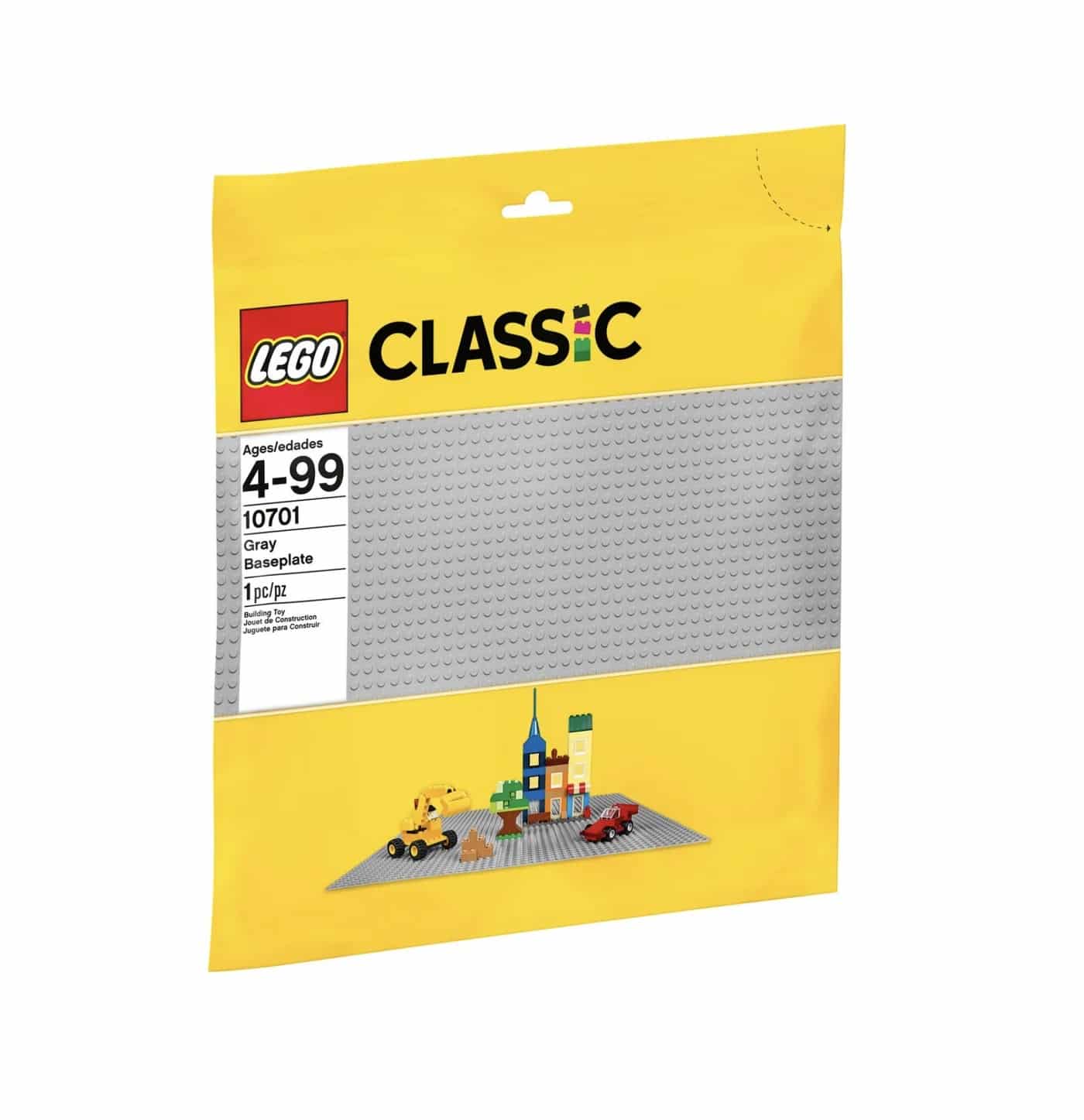 LEGO 10701 grande plaque de base grise