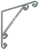 1014750 - semelle rustique tournée blanc250x250x13mm | 12 pièces