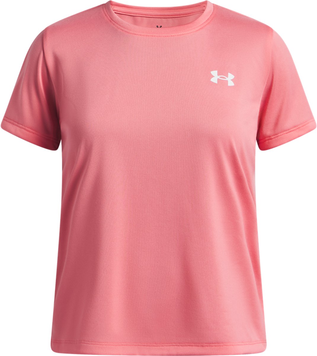 Under armour ua tech ssc-pnk chemise de sport pour filles - rose doux-amer - blanc