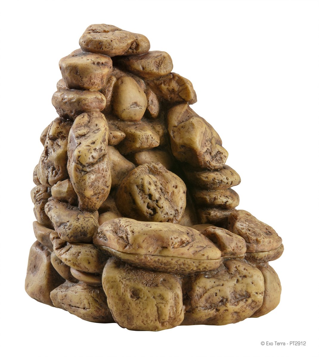 Cascade de galets Exo terra - décoration terrarium - moyen - 19 x 21,5 x 18,5 cm