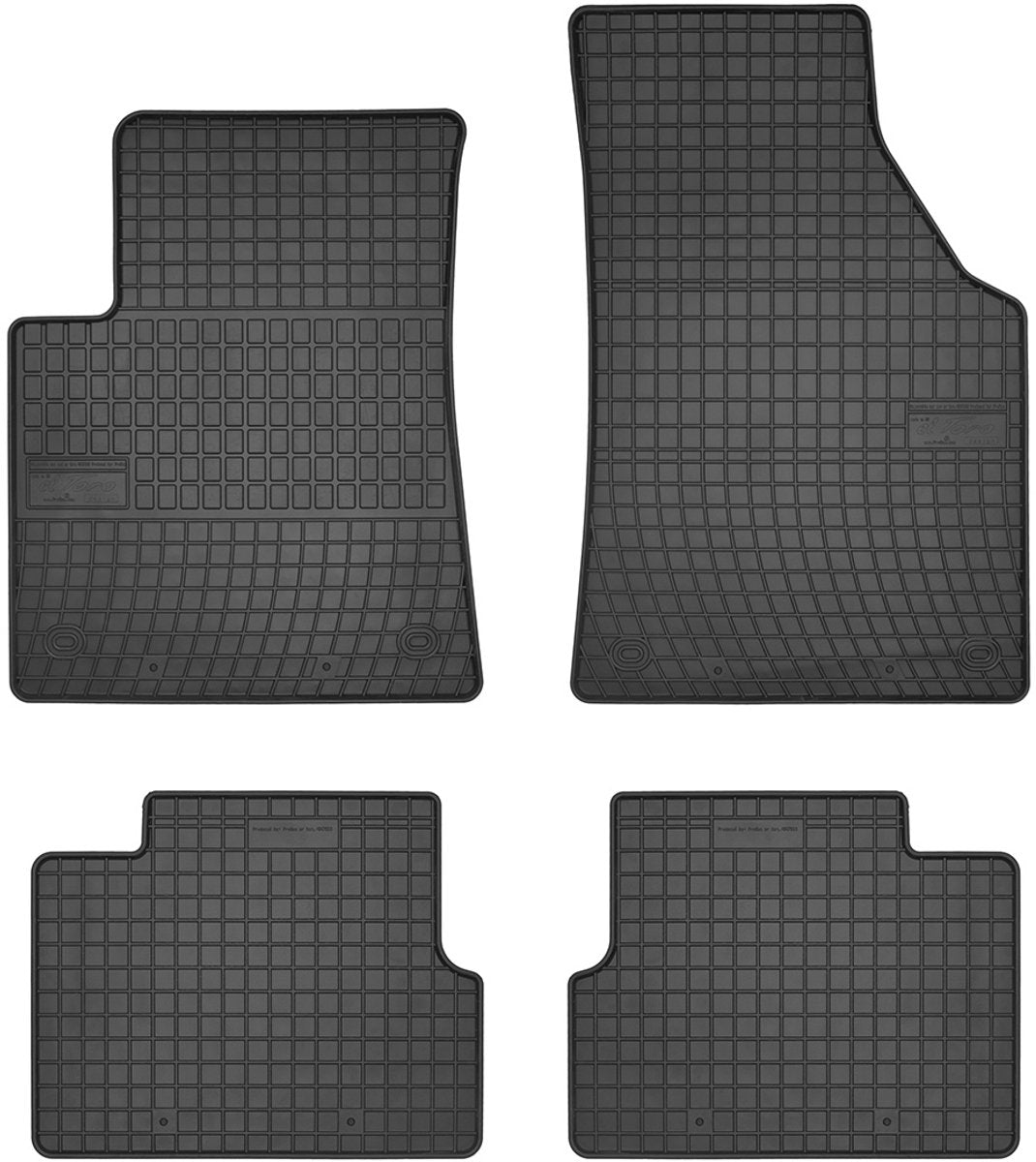 Tapis en caoutchouc Frogum jeep cherokee 2014-présent -