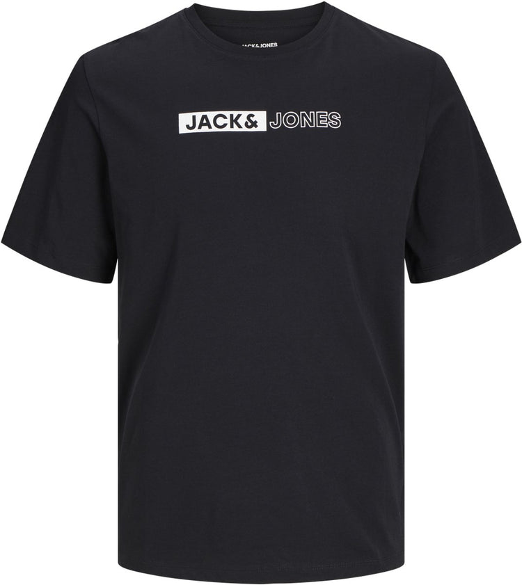 T-Shirt Homme Jack Jones Jack Jones Plus Jjecorp Logo Tee Play SS O-N Noos Pls - Noir Play 5