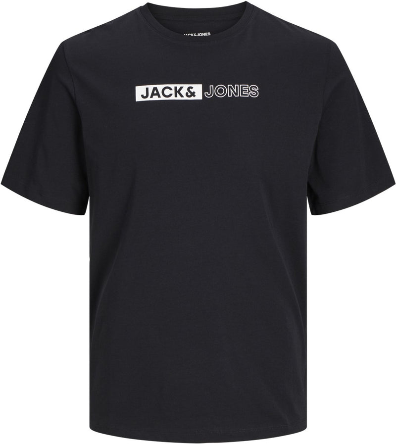T-Shirt Homme Jack Jones Jack Jones Plus Jjecorp Logo Tee Play SS O-N Noos Pls - Noir Play 5