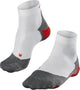 Falke ru5 chaussettes de course courtes en matériau fonctionnel anti-ampoules hommes blanc - taille 42-43