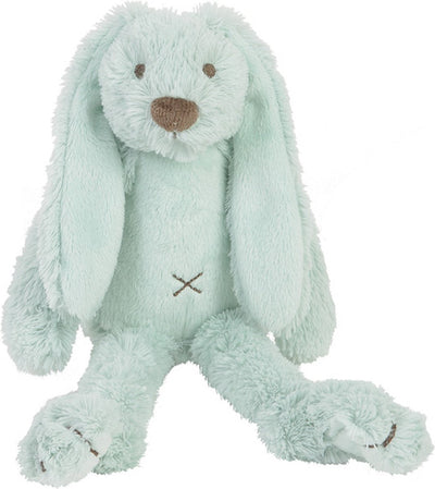 Happy horse lapin richie peluche 28cm - vert lagon - peluche bébé