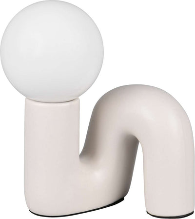 Rl live your light reality quinn - lampe de table - gris chaud - excl. 1x g9 3 w - interrupteur à cordon