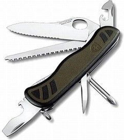 Victorinox soldat 10 fonctions couteau de poche acier inoxydable vert