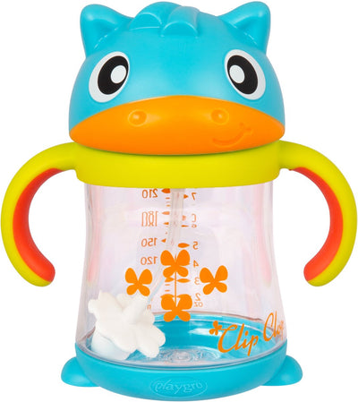 Playgro clip clop gobelet lesté en paille 6m+ - carte d'en-tête
