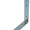 1003130 - carré lourd galvanisé 200x20x5mm | 25 pièces
