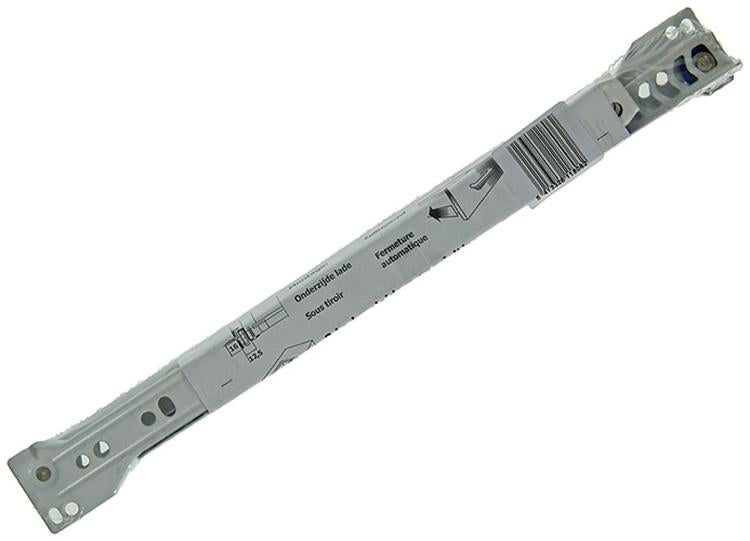 1013687 - paire de guides de tiroir roulants blanc 25kg 30cm | 5 pièces