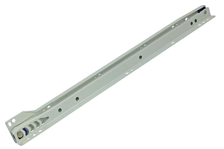 1013689 - paire de guides de tiroir roulants blanc 25kg 40cm | 5 pièces