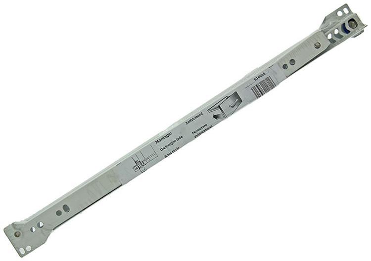 1013689 - paire de guides de tiroir roulants blanc 25kg 40cm | 5 pièces