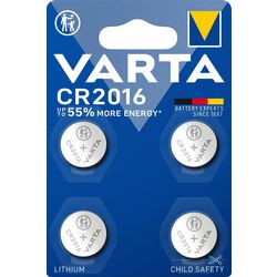 Piles varta électronique cr2016 4 pièces