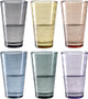 Verre à long drink Leonardo verso 300ml assorti - set 6