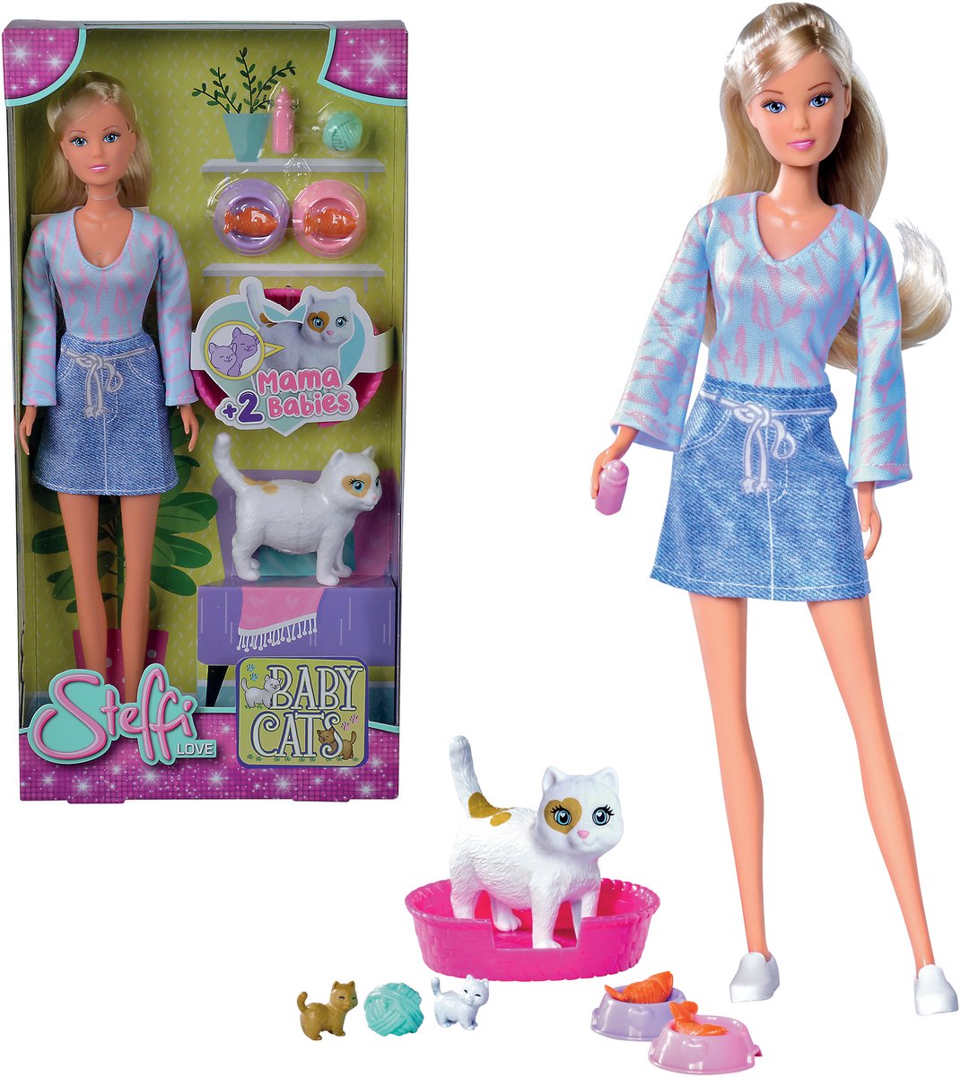 Steffi Love Fashion Doll avec des chatons