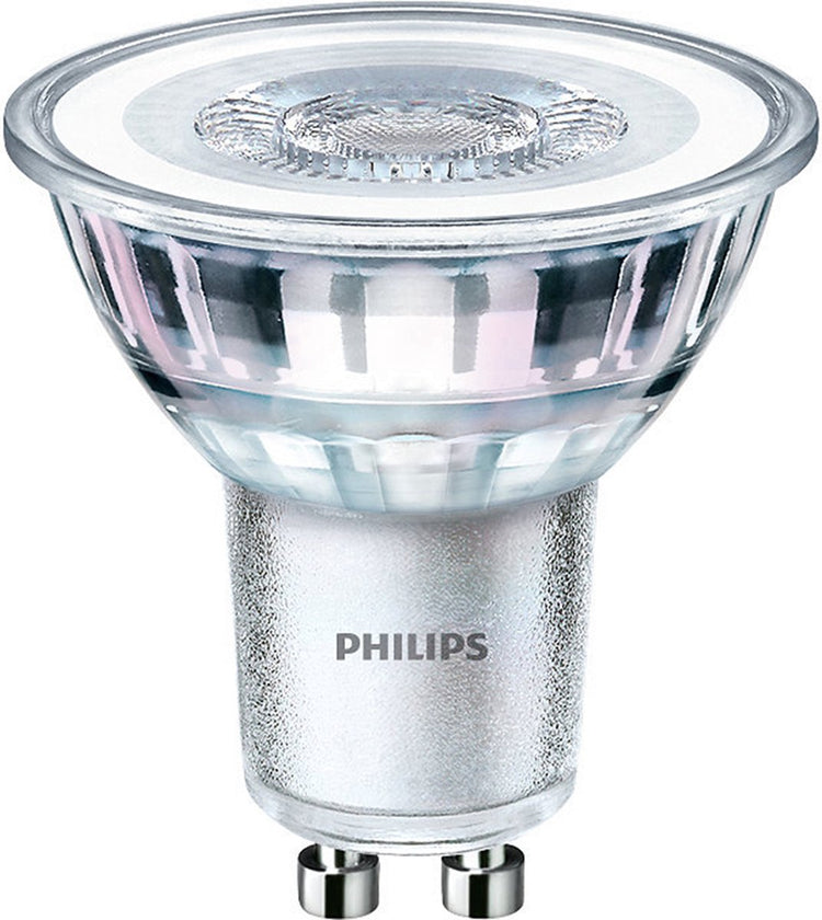 Philips LED spot interrupteur de scène - 50 w - gu10 - lumière blanc chaud - 2 pièces