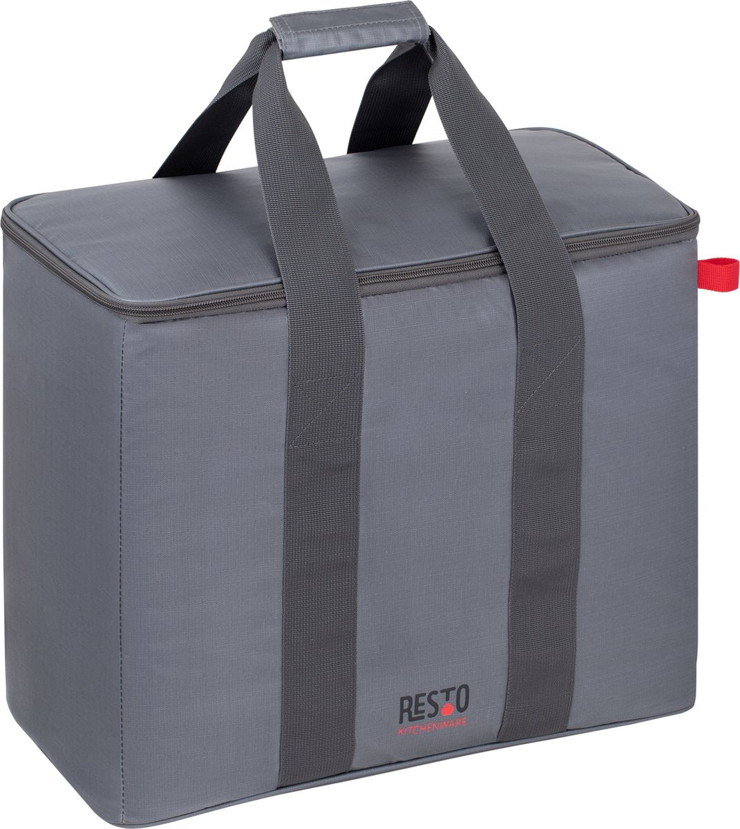 Sac isotherme Resto Polis – 30 l – gris – hydrofuge – doublure étanche – sangle de transport – voyage pique-nique