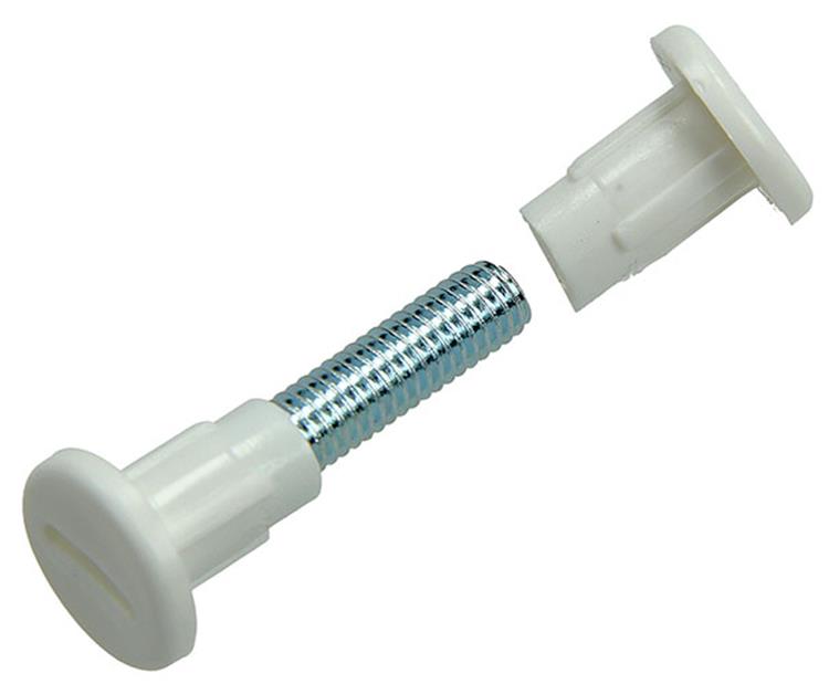 Mack 1013891 - 5 vis de connexion blanches 30-40mm | 10 pièces