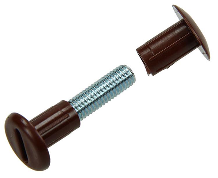 Mack 1013892 - 5 vis de connexion marron 30-40 mm | 10 pièces