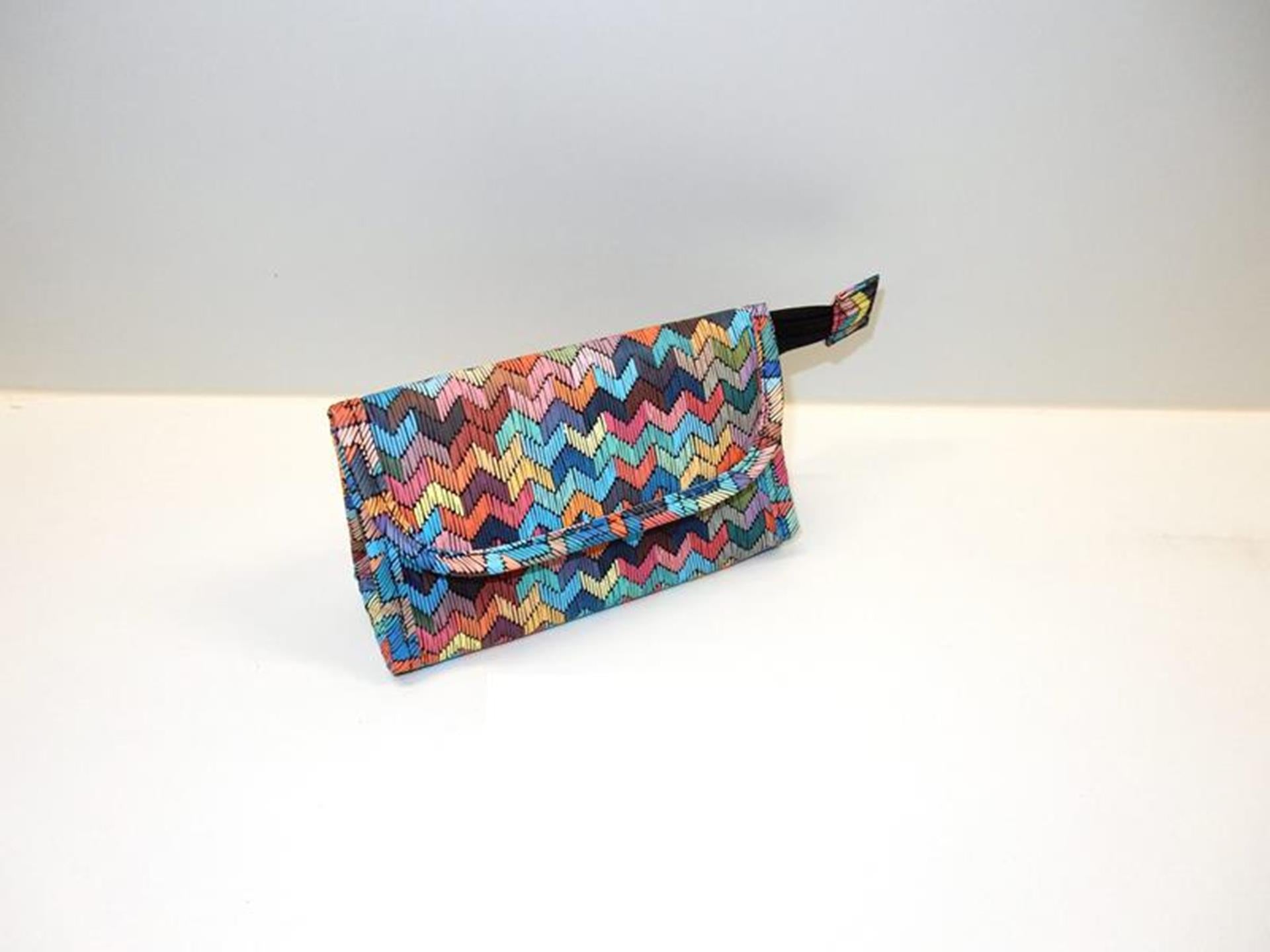 Trousse de toilette multicolore 17,5x10cm