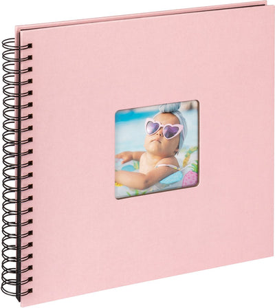 Walther sa-110-br sélection amusante pour bébé - album à spirale - taille 30 x 30 cm - rose