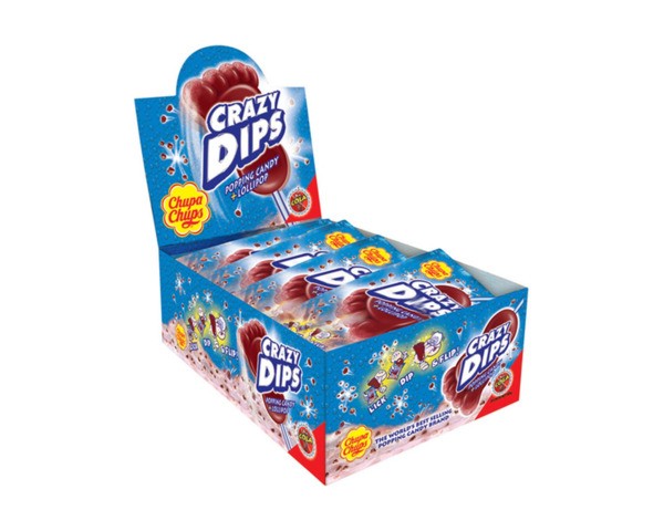 Chupa chups chupa crazy dips cola (24x 14gr) (copie)