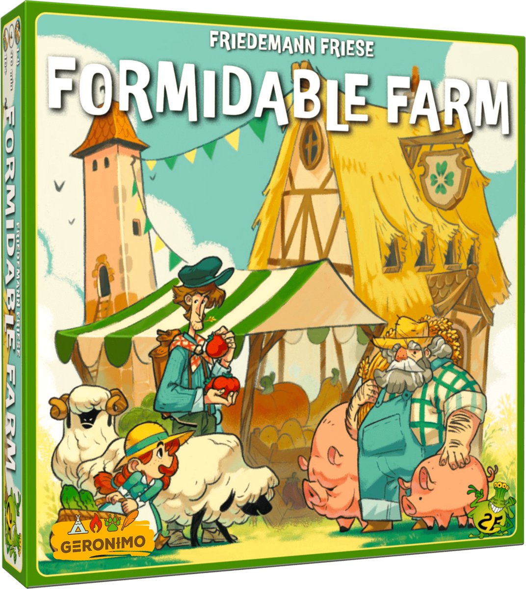 Geronimo games formidable farm - - jeu de société - à partir de 10 ans - de 1 à 4 joueurs