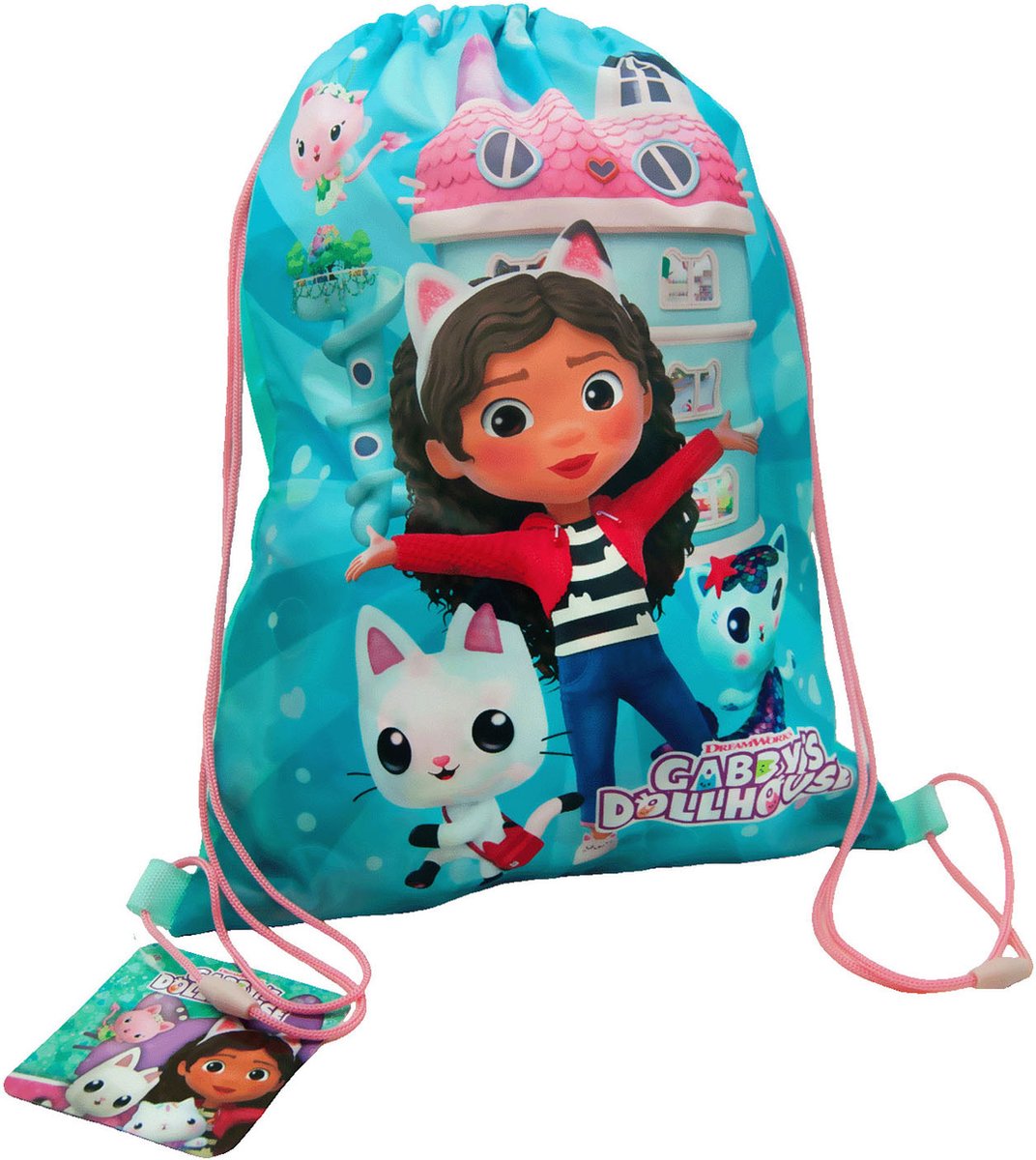 Sac de gymnase de poupée Gabby's