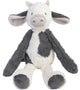 Happy horse vache casper peluche 38cm - blanc gris - peluche bébé