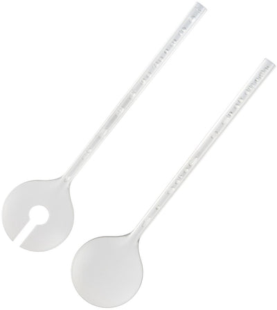 Couverts de service à salade Westmark, 2 pièces, avec bulles d'air, longueur : 27,5 cm, plastique, bulles, couleur : transparent, 20922270