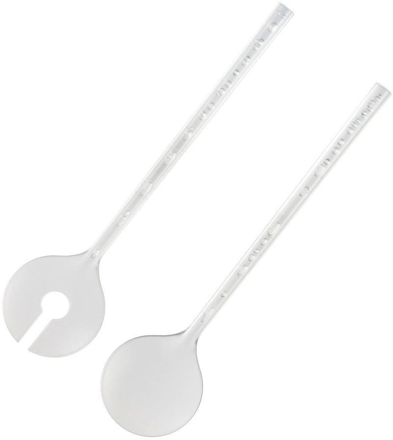 Couverts de service à salade Westmark, 2 pièces, avec bulles d'air, longueur : 27,5 cm, plastique, bulles, couleur : transparent, 20922270
