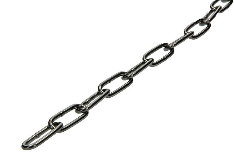 1015114 - kett. acier inoxydable sch. long din5685-1ø 3mm l 26mm 30m wwl 40 kg | 30 pièces