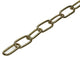 Mack 1015128 - chaîne décorative laiton plaqué ø 2mm l 16mm 2m | 5 pièces