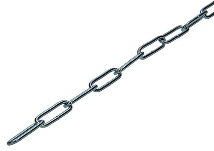 1013906 - maillon de chaîne long din5685-1ø 2mm l 22mm 60m wwl 20 kg | 60 pièces