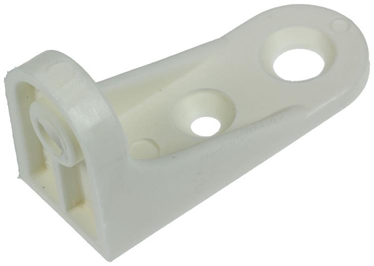 Mack 1013910 - 4 connecteurs muraux arrière blanc | 5 pièces