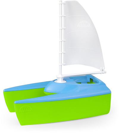Jouet voilier Lena – bateau jouet de bain coloré pour enfants.