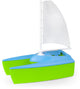 Jouet voilier Lena – bateau jouet de bain coloré pour enfants.