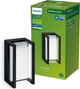 Philips LED Applique Philips Pyrona - noire - LED intégrée