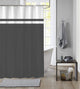 Rideau de douche hollandais 180x200 anthracite ordinaire